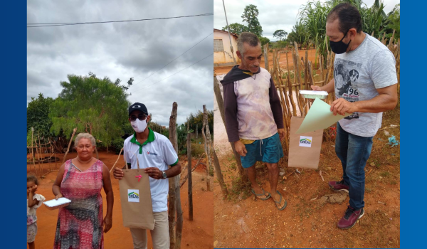 Imagens da CREAS realiza atividades na zona rural do município