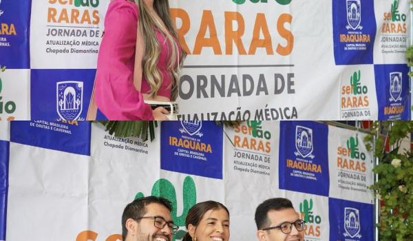 Imagens da Iraquara sedia Jornada Sertão Raras e reúne profissionais de saúde para discutir doenças genéticas e raras