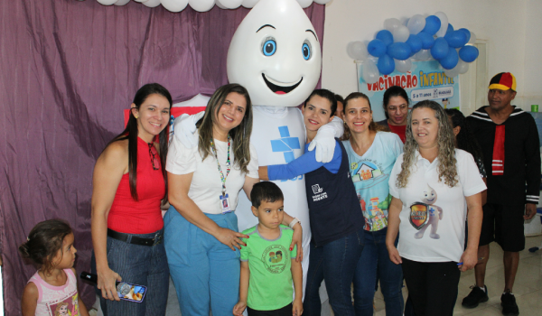 Imagens da Zé Gotinha visita Iraquara