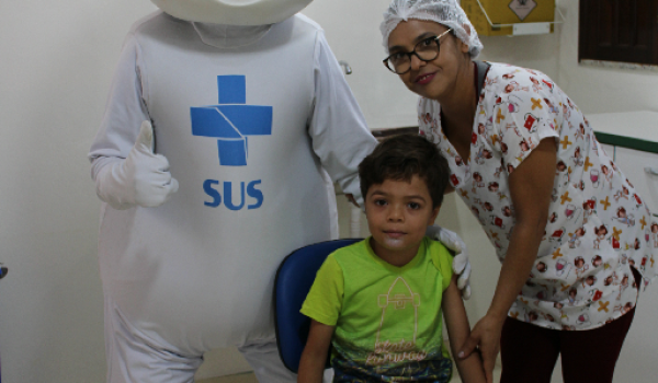 Imagens da Zé Gotinha visita Iraquara