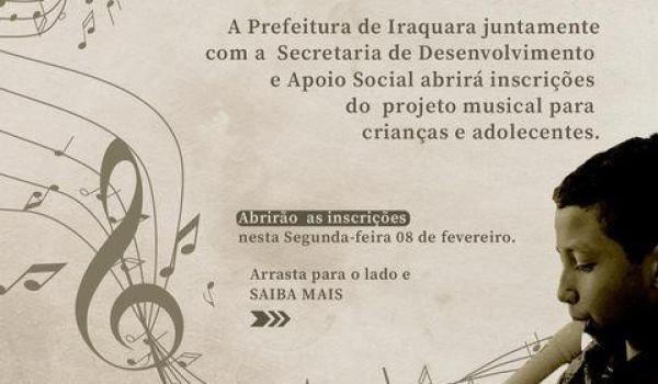 Imagens da Prefeitura de Iraquara lança Projeto Filarmônica