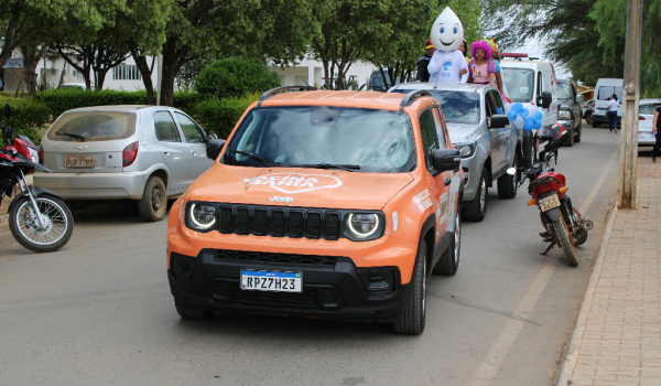 Imagens da Zé Gotinha visita Iraquara