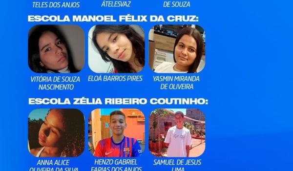 Imagens da É com o coração cheio de orgulho que anunciamos as aprovações incríveis dos nossos estudantes no processo seletivo do IFBA 2025 e na OBMEP 2024!