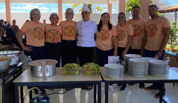 Imagens da Prefeitura de Iraquara promove capacitação para merendeiras da rede municipal de ensino