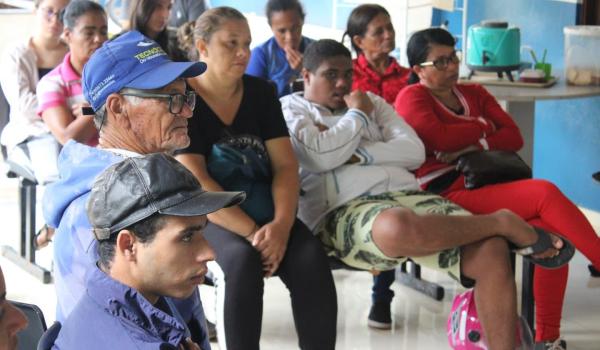 Imagens da Secretaria de Saúde realiza ações na campanha Janeiro Branco