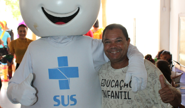 Imagens da Zé Gotinha visita Iraquara