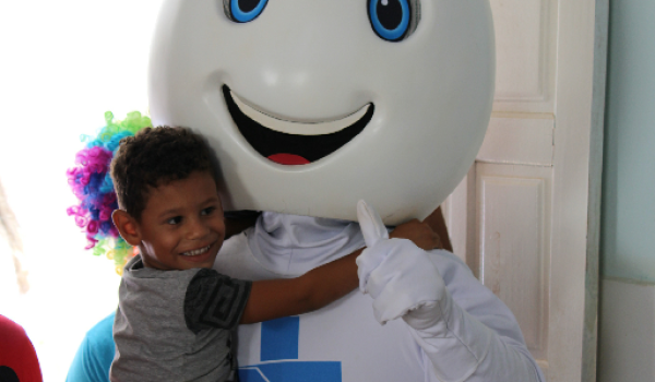 Imagens da Zé Gotinha visita Iraquara