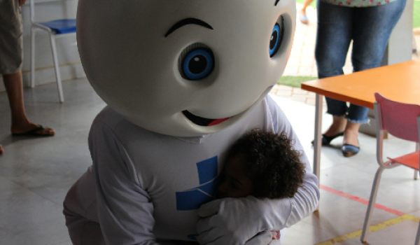 Imagens da Zé Gotinha visita Iraquara