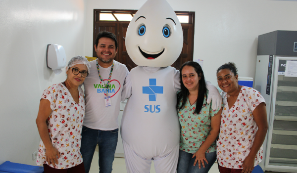 Imagens da Zé Gotinha visita Iraquara