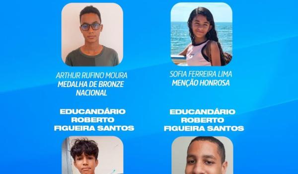 Imagens da É com o coração cheio de orgulho que anunciamos as aprovações incríveis dos nossos estudantes no processo seletivo do IFBA 2025 e na OBMEP 2024!