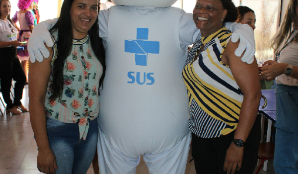 Imagens da Zé Gotinha visita Iraquara