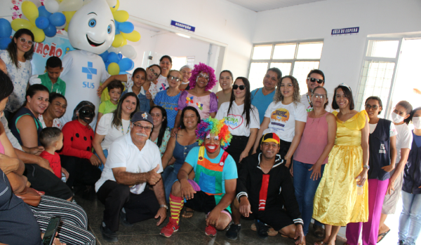 Imagens da Zé Gotinha visita Iraquara