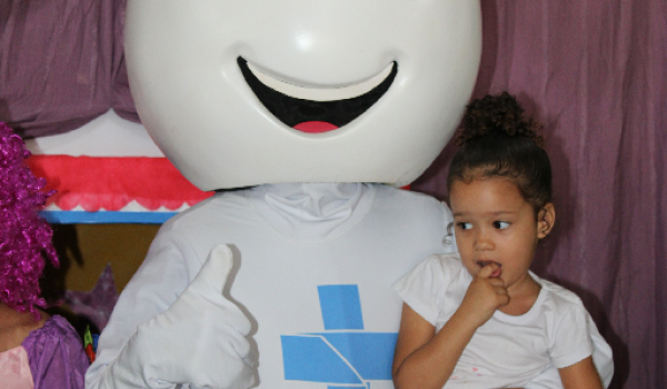 Imagens da Zé Gotinha visita Iraquara