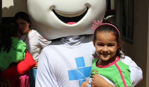 Imagens da Zé Gotinha visita Iraquara