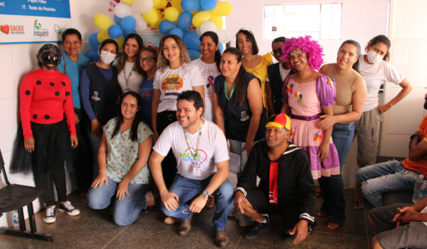 Imagens da Zé Gotinha visita Iraquara