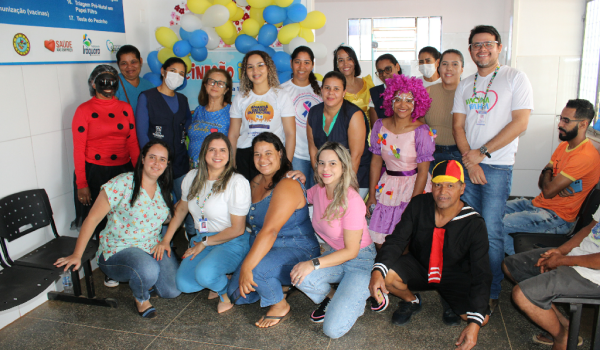 Imagens da Zé Gotinha visita Iraquara