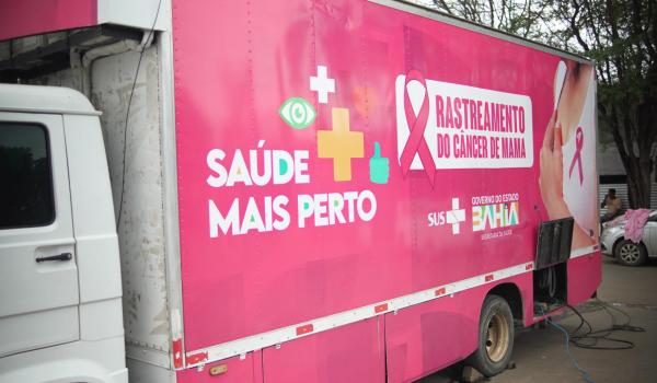 Carreta da Mamografia inicia atendimentos em Iraquara com apoio do...
